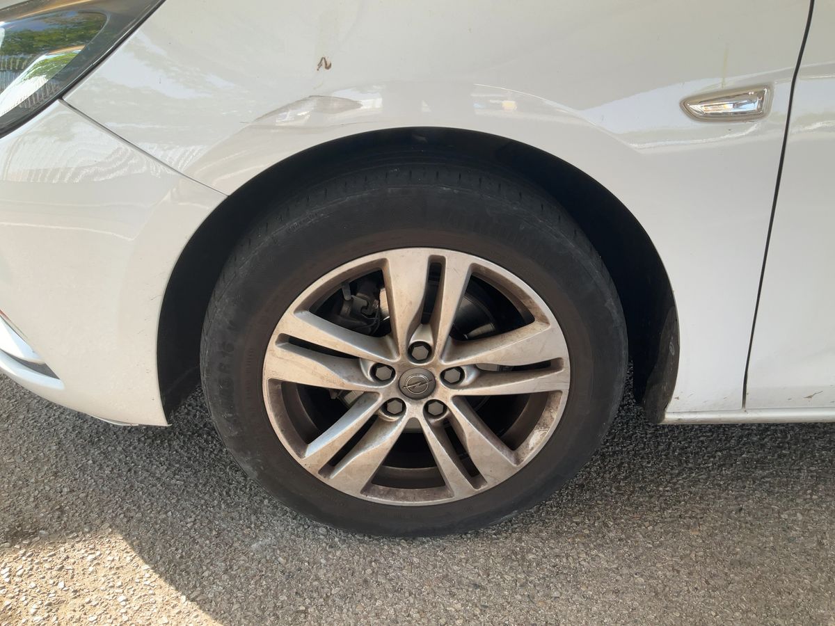 Front left tire