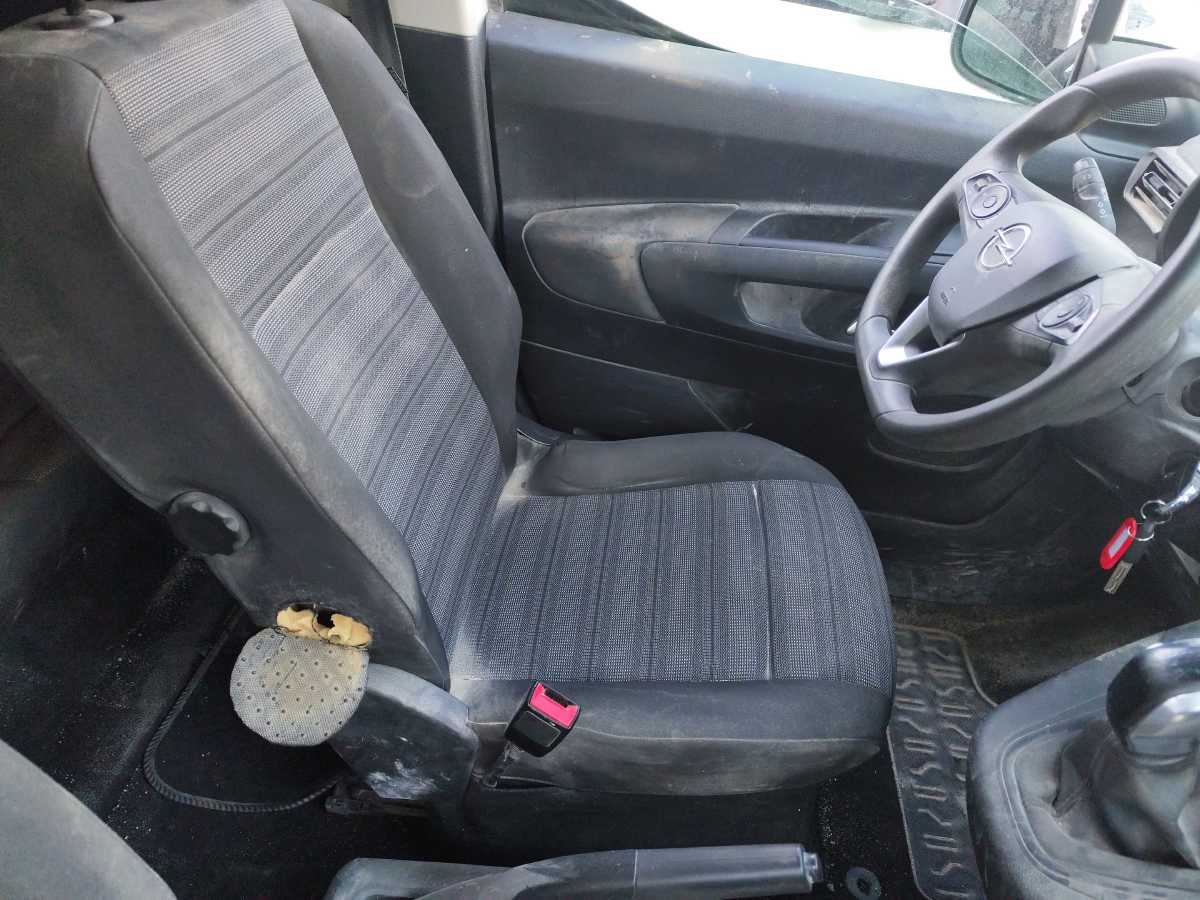 Asiento del conductor Desgastado