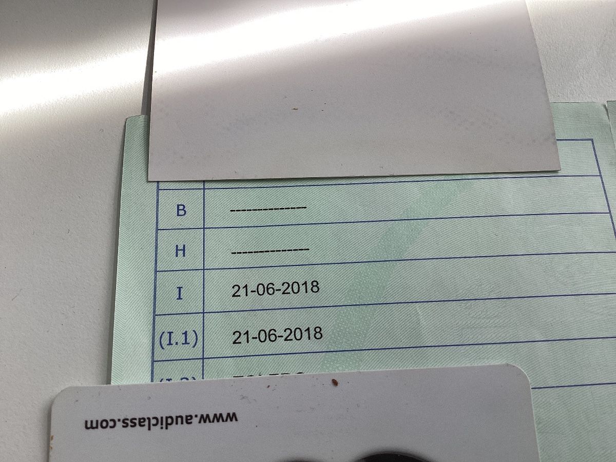 1º matriculación