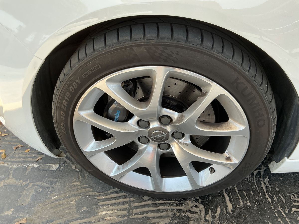 Front left tire