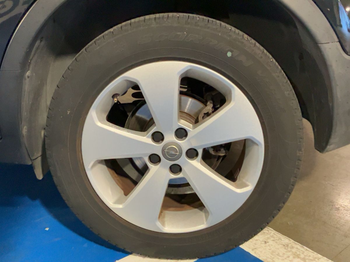 Rear left tire