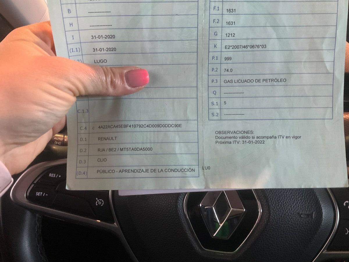 1º matriculación
