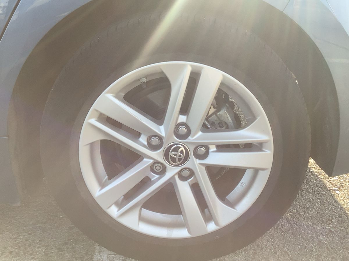 Rear left tire