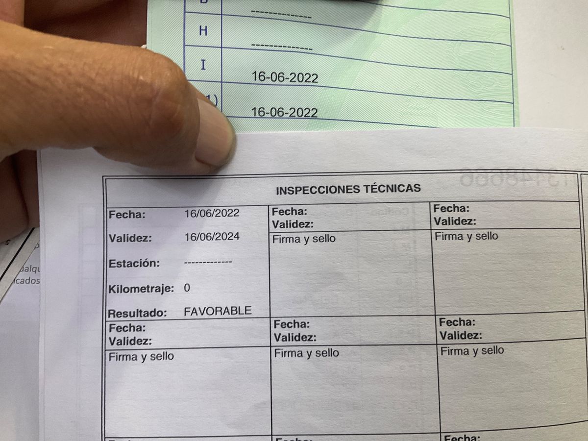1º matriculación
