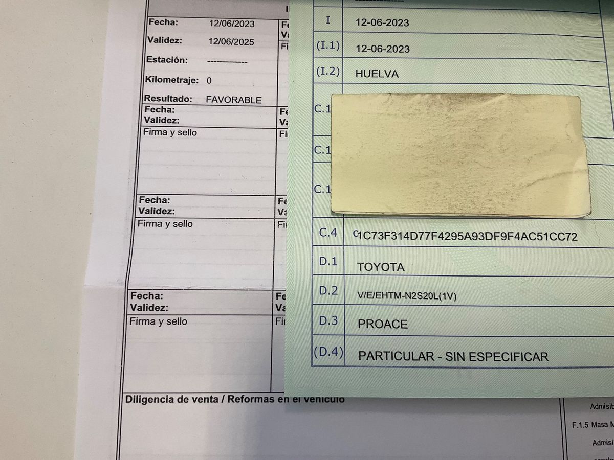 1º matriculación