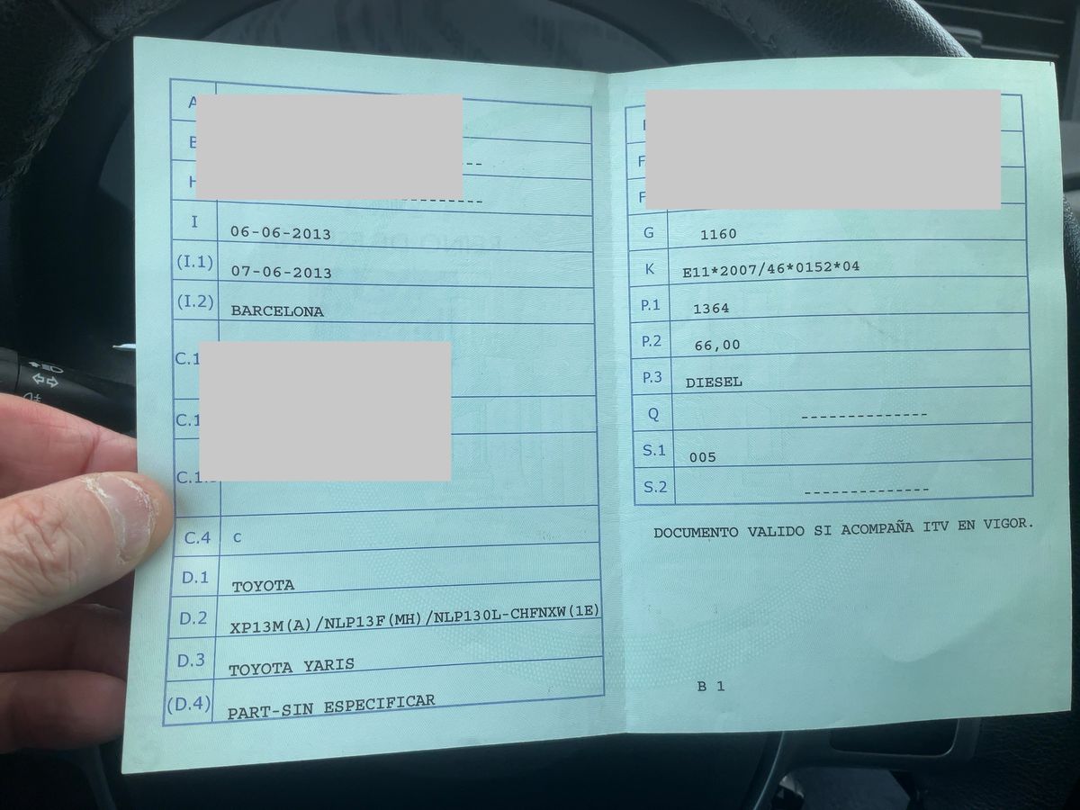 1º matriculación