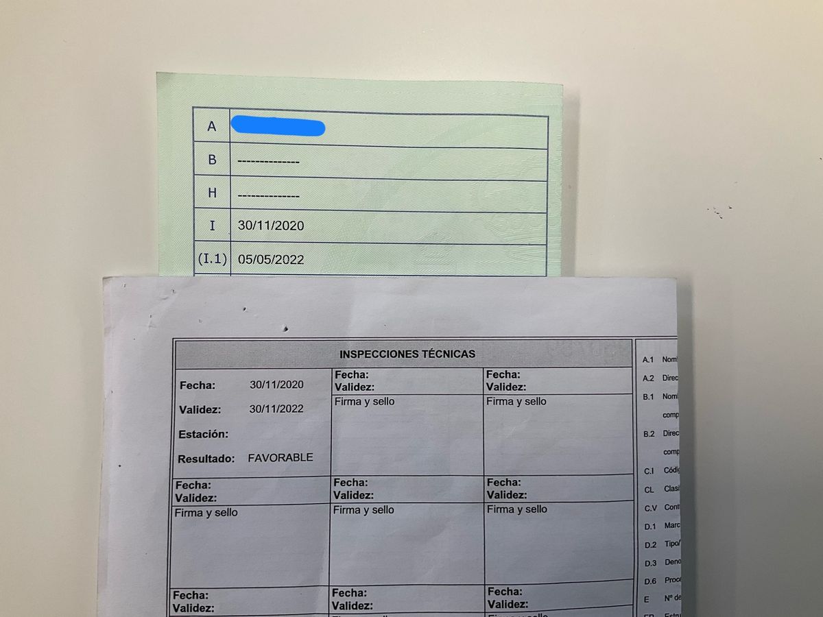 1º matriculación
