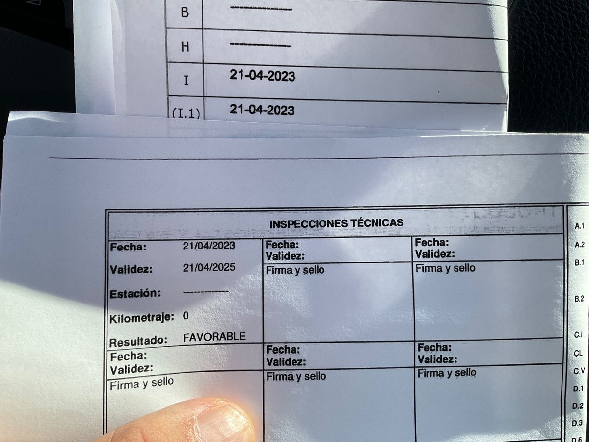 1º matriculación