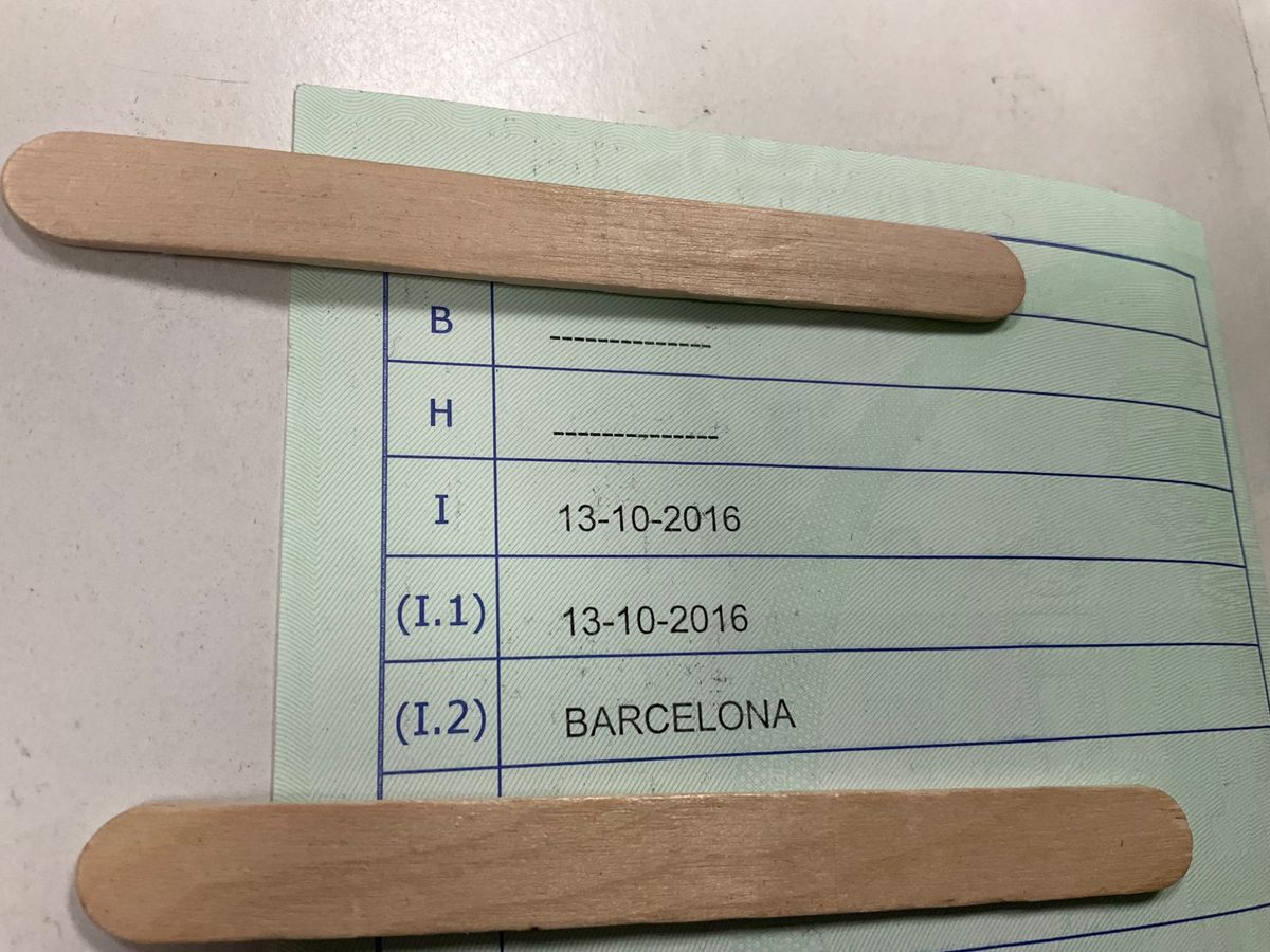 1º matriculación
