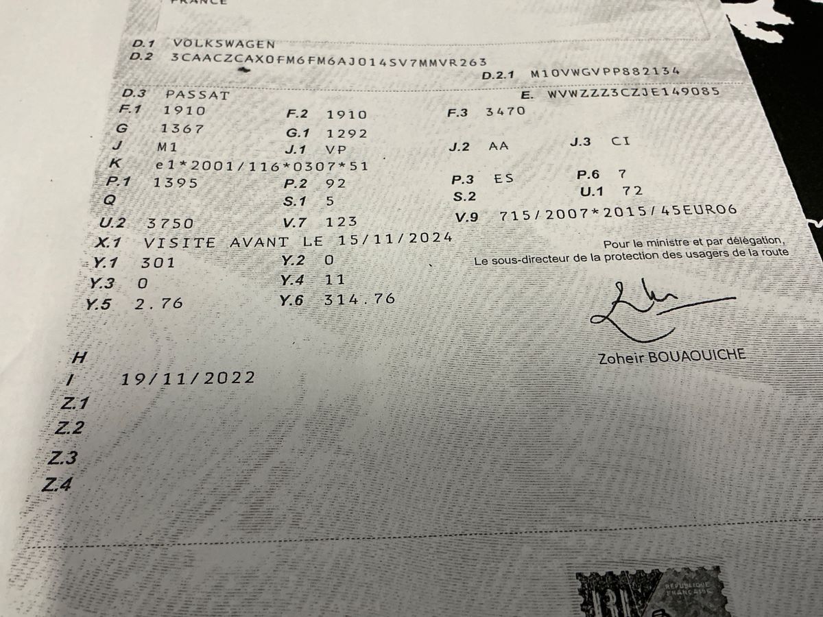1º matriculación
