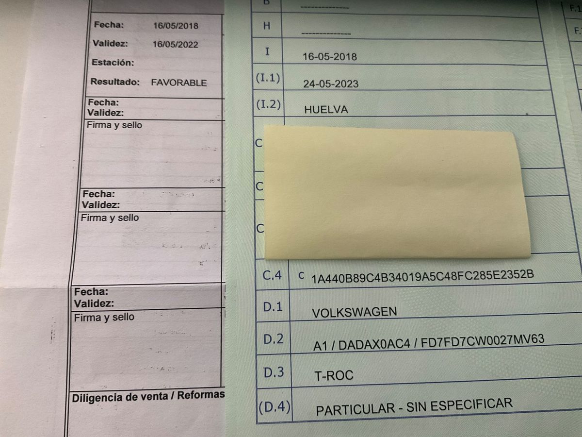 1º matriculación