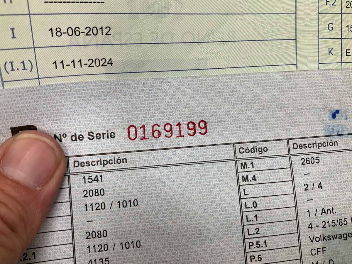 1º matriculación