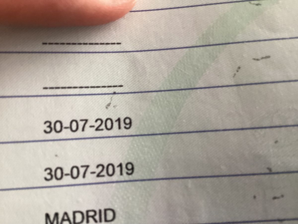 1º matriculación