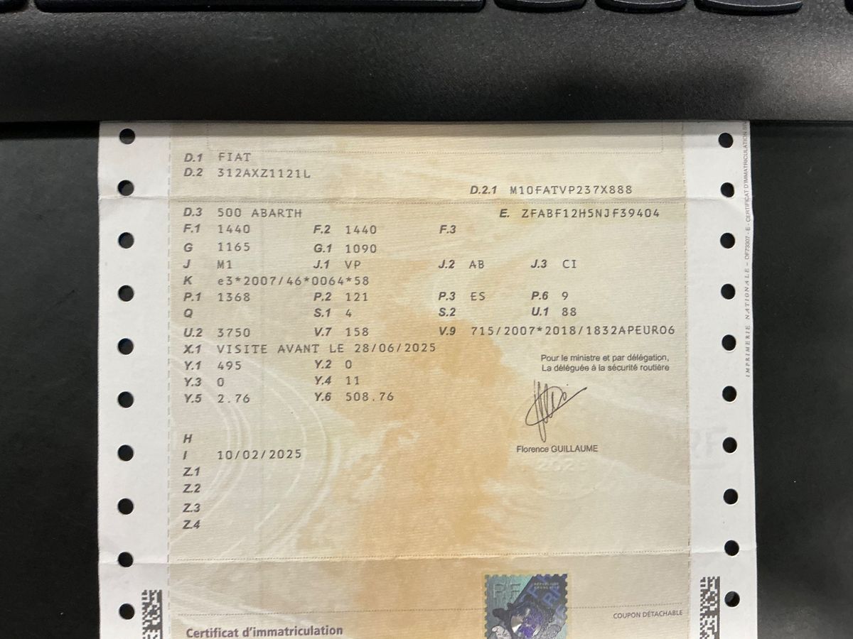 1º matriculación