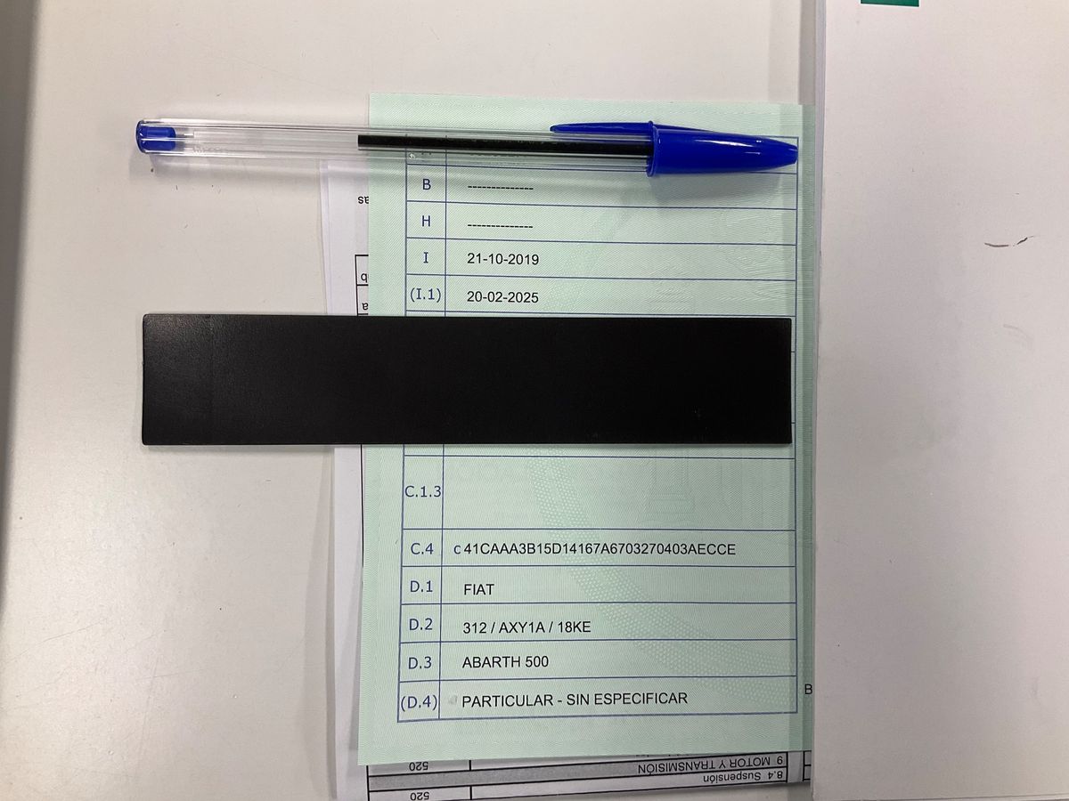 1º matriculación