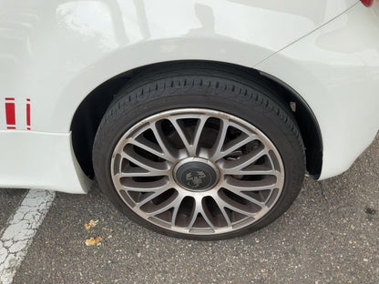 Rear left tire