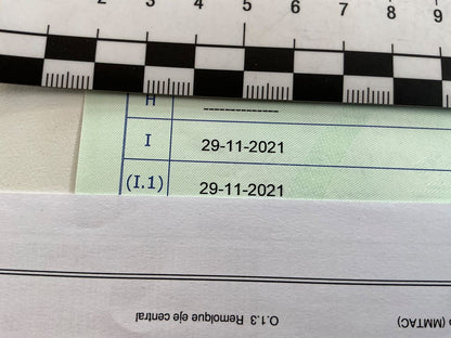 1º matriculación