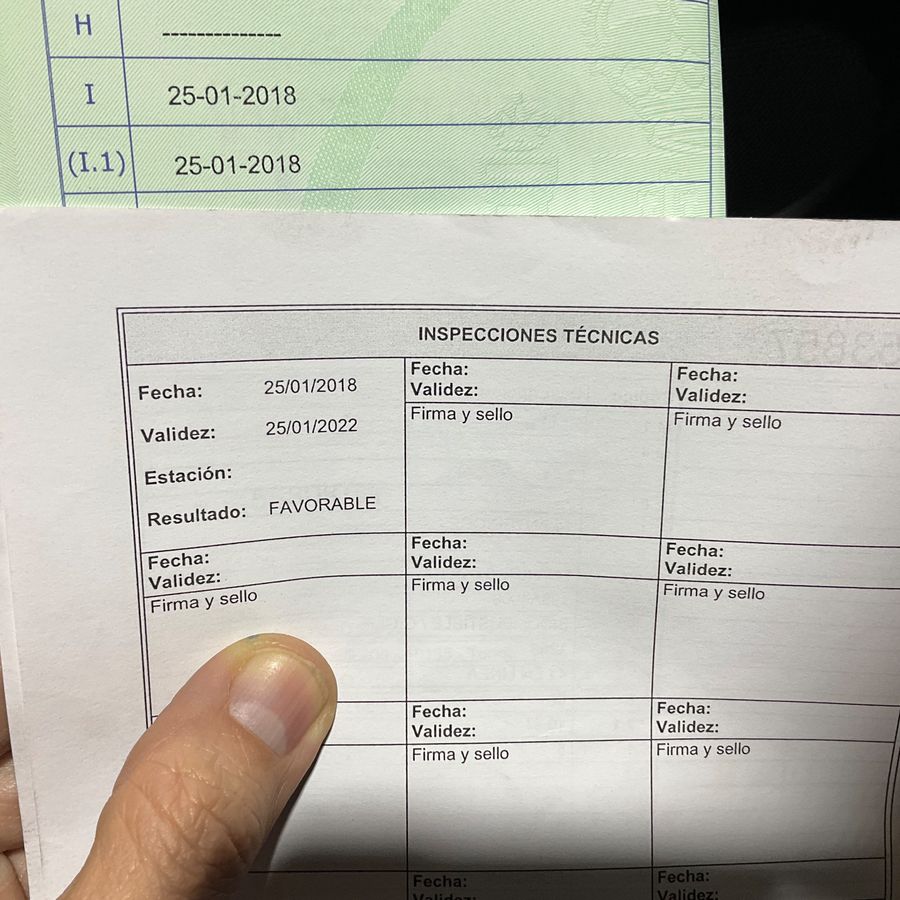 1º matriculación