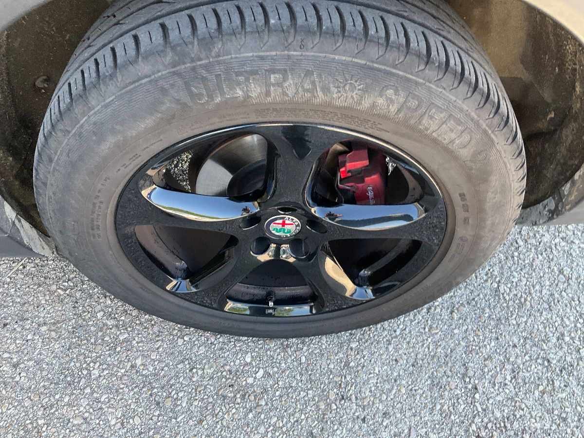 Rear left tire