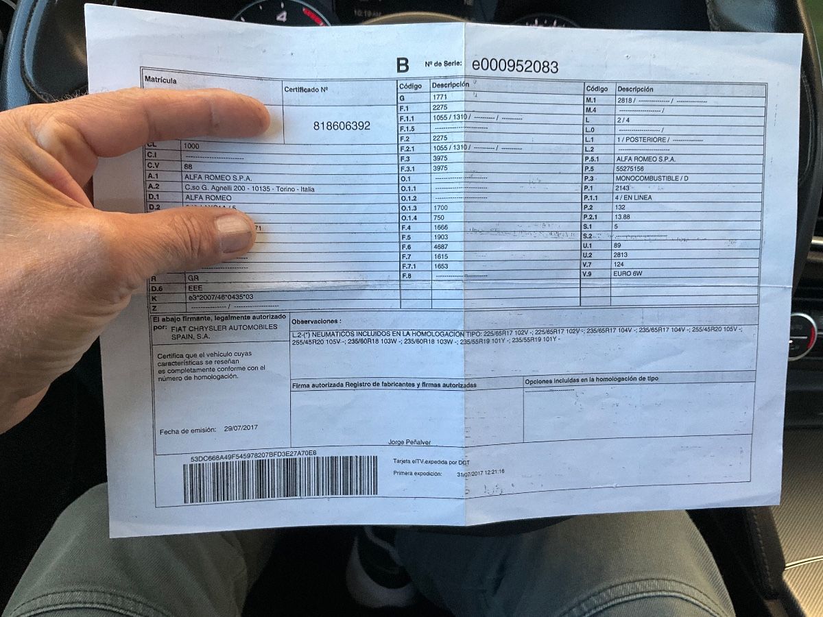 1º matriculación