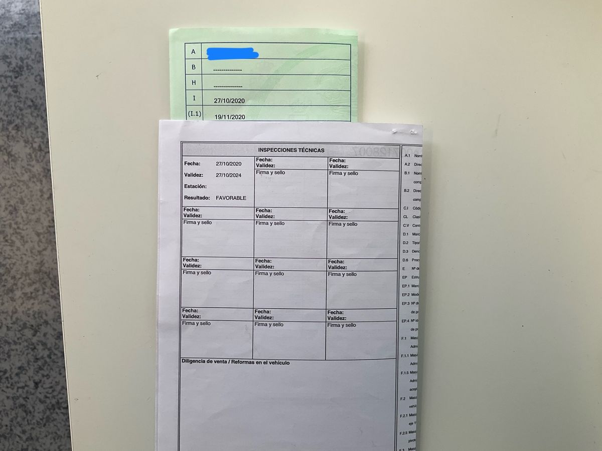 1º matriculación