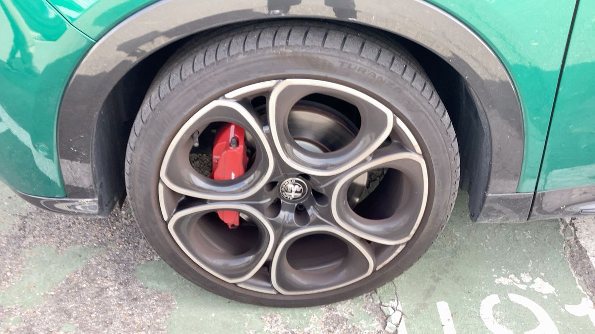 Front left tire