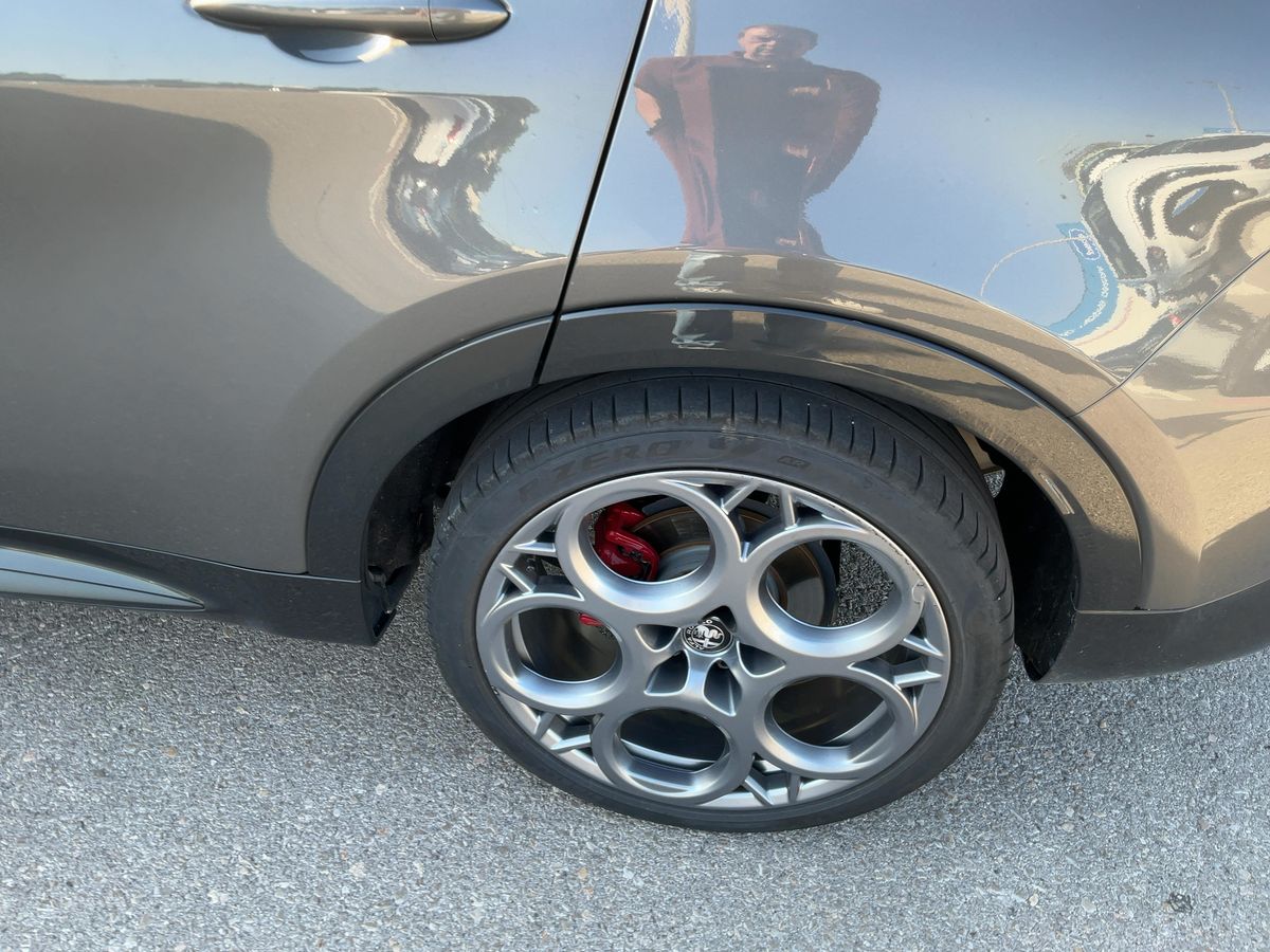Rear left tire