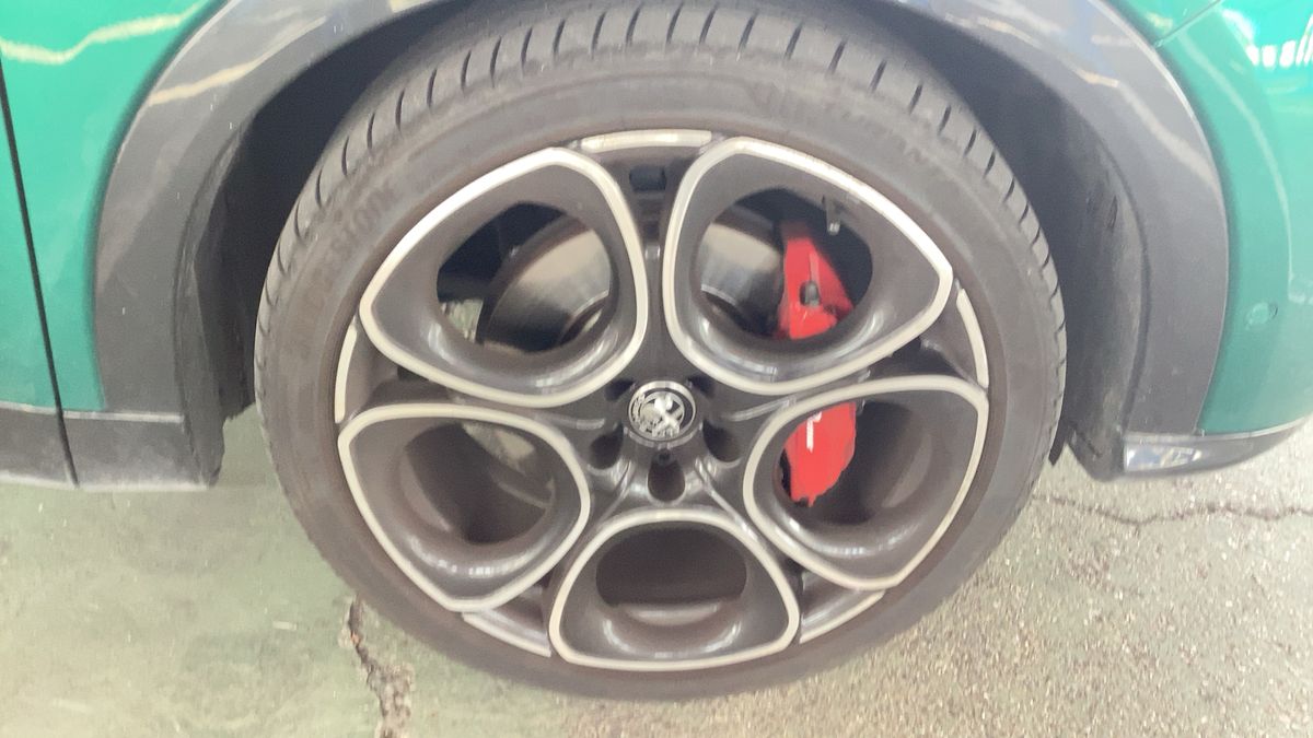 Front right tire