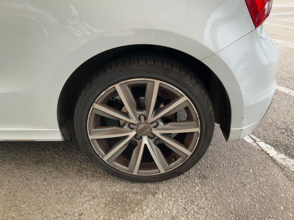 Rear left tire