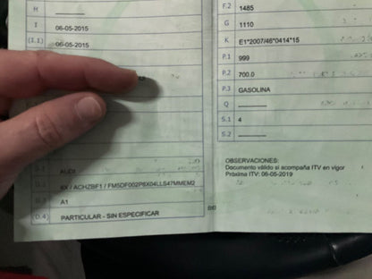 1º matriculación
