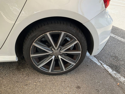 Rear left tire