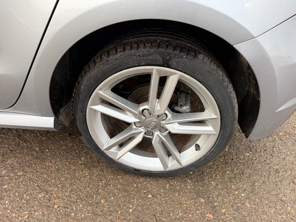 Rear left tire