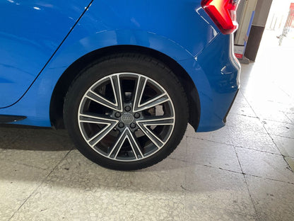 Rear left tire
