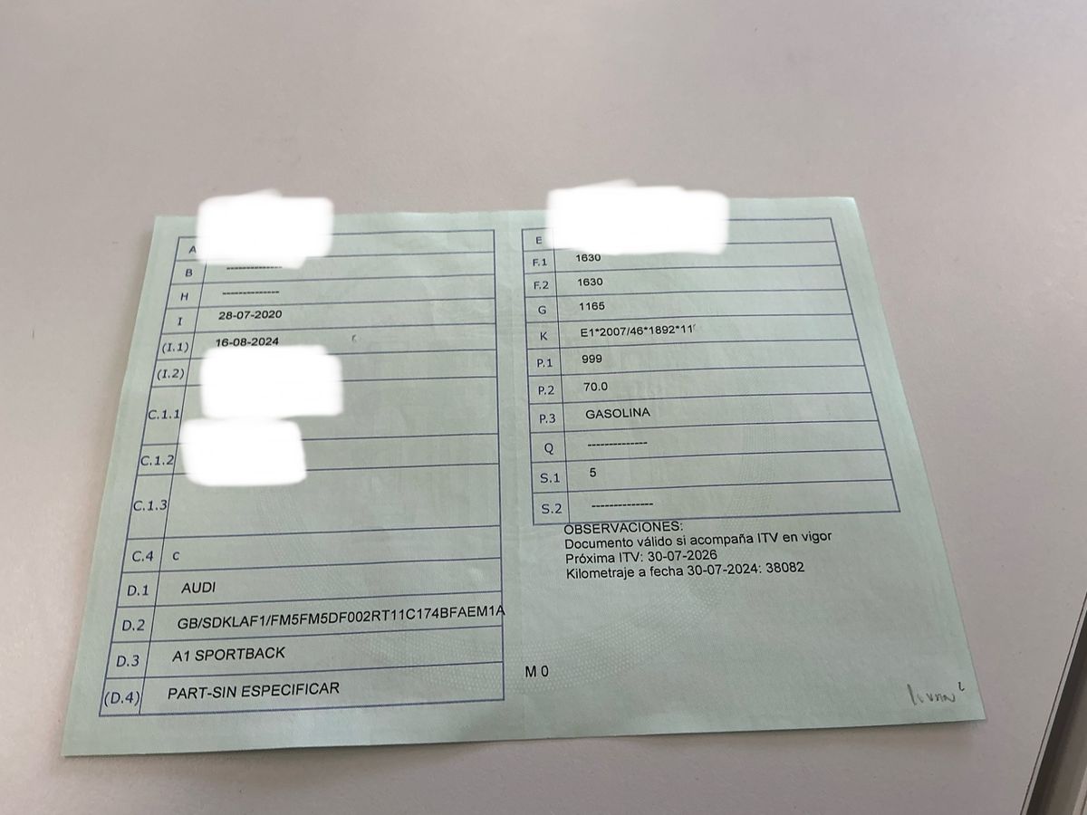 1º matriculación