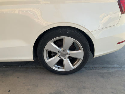Rear left tire