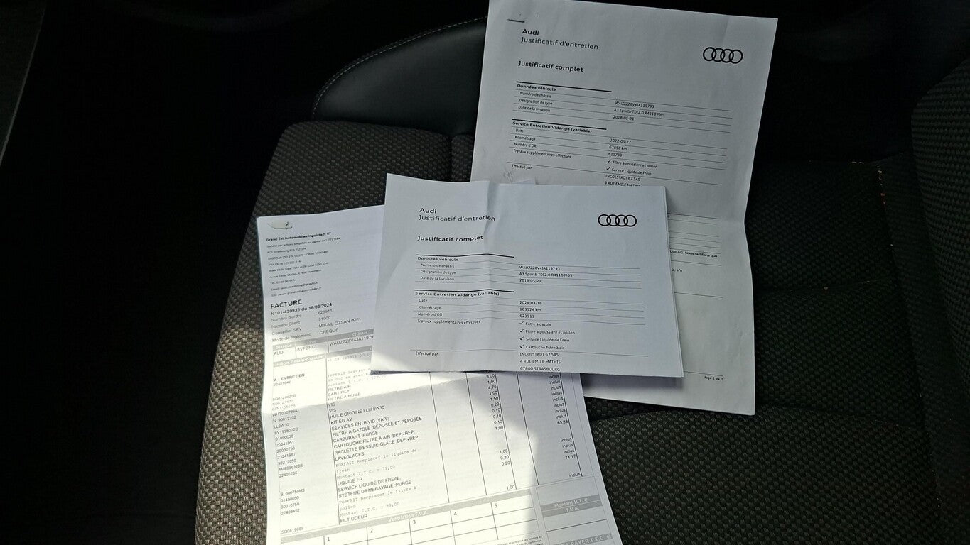 Audi A3 2.0 TDI Sportback S line Navi LED PDC Keyless 167457488 12