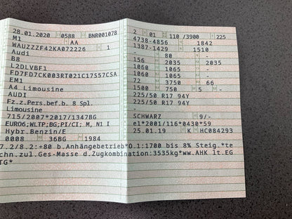 1º matriculación
