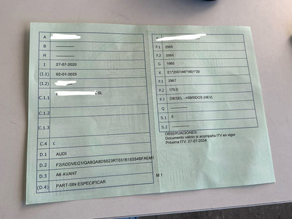 1º matriculación