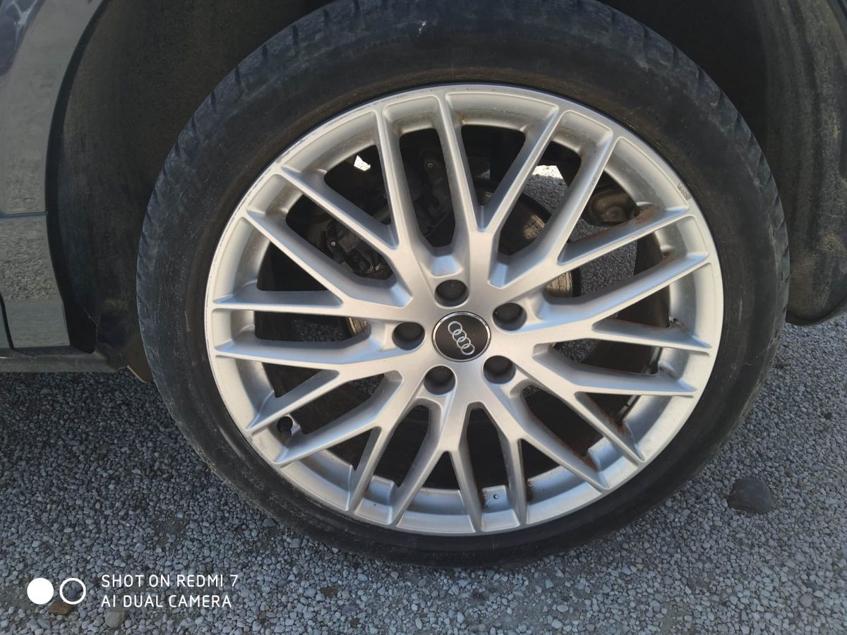Rear left tire