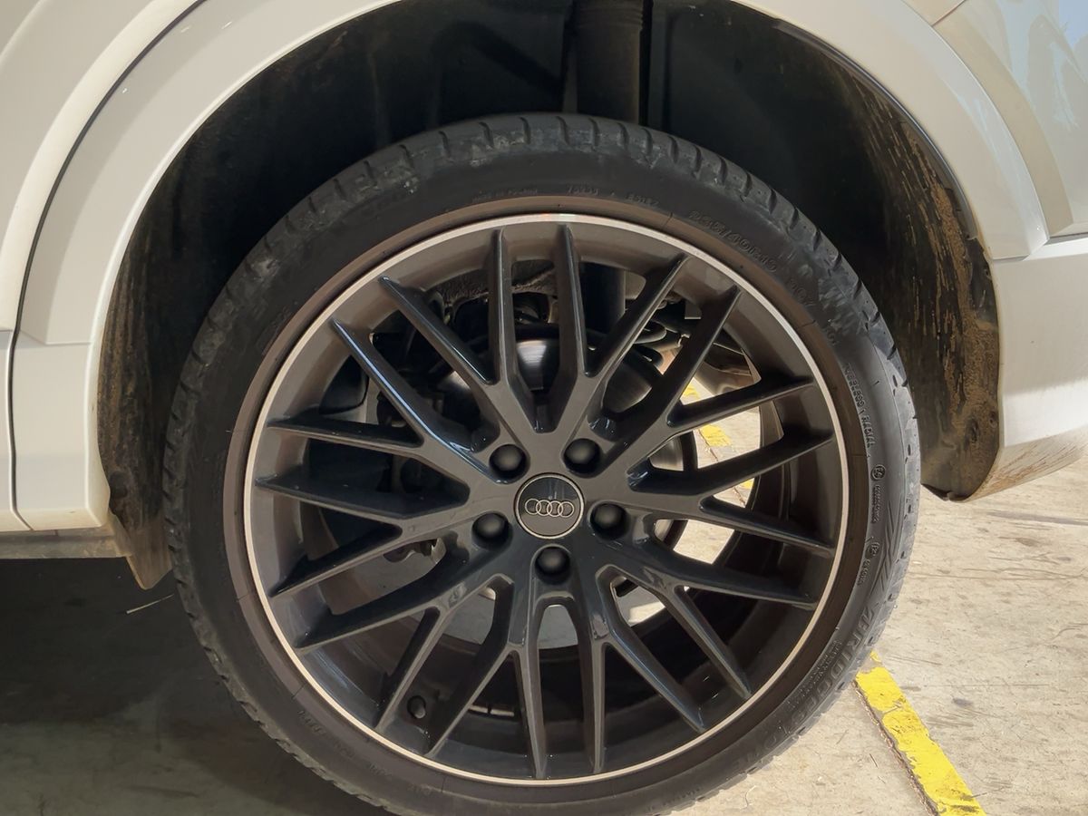 Rear left tire