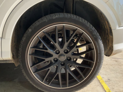 Rear left tire