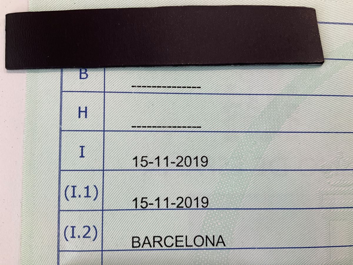 1º matriculación