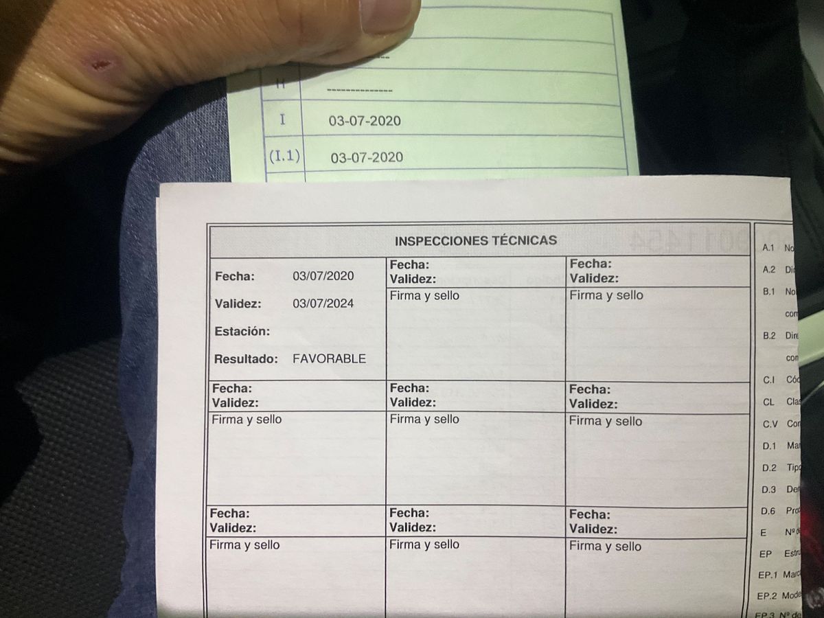 1º matriculación