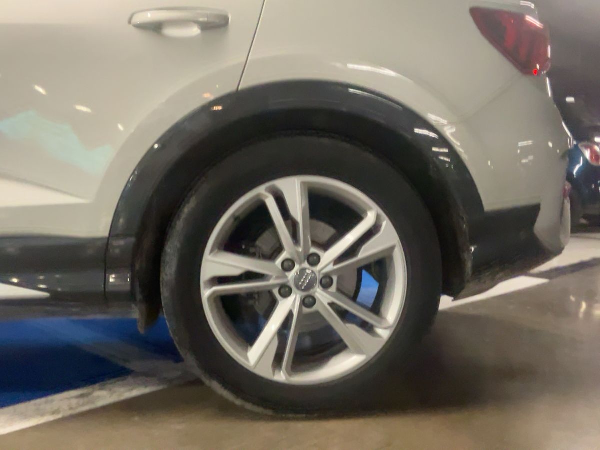 Rear left tire