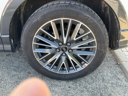 Rear left tire