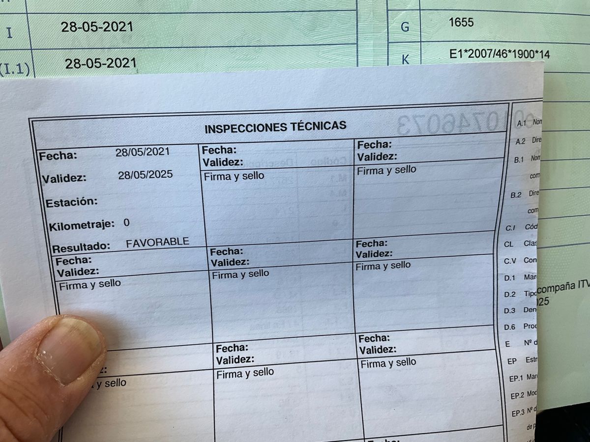 1º matriculación