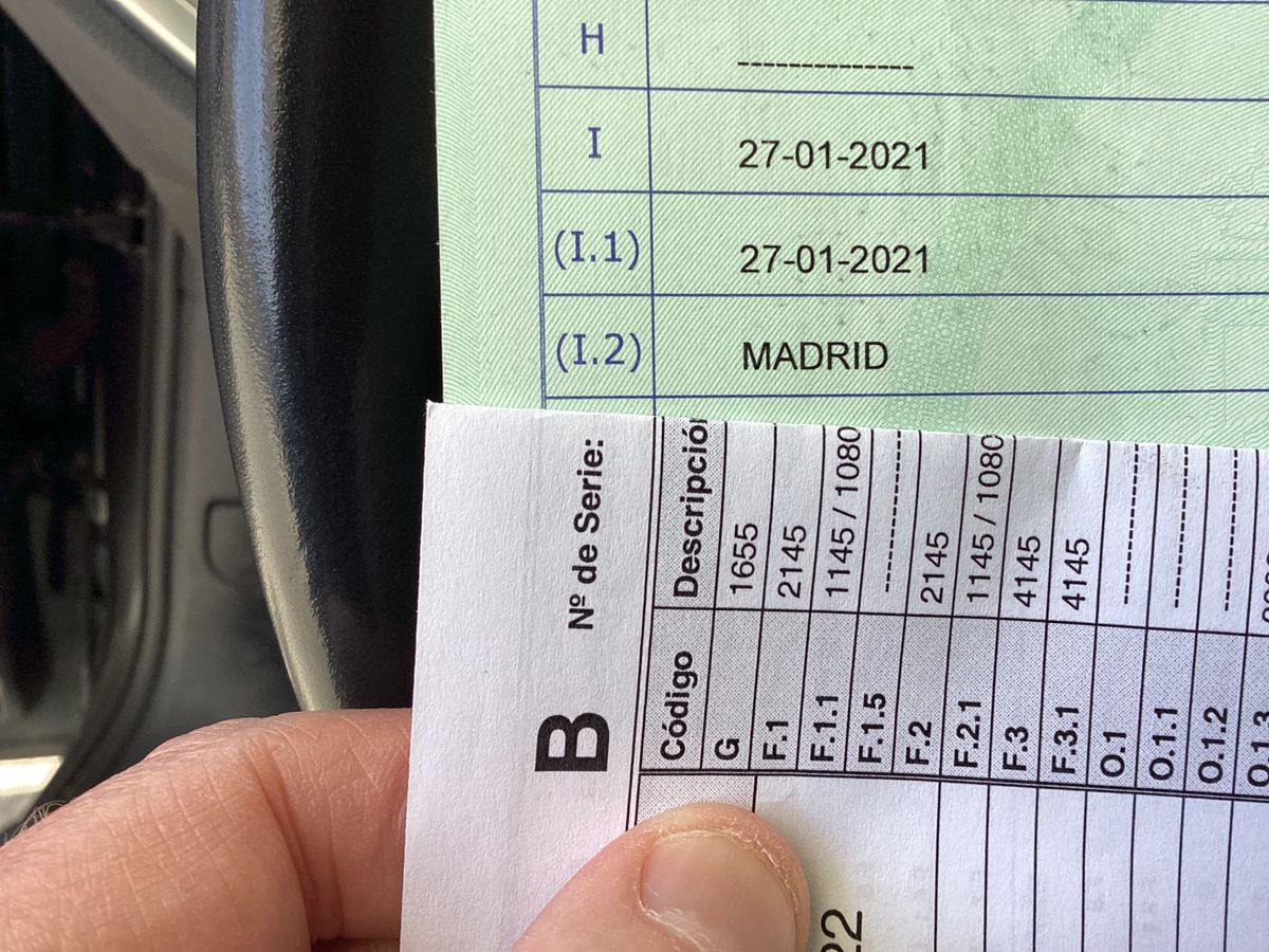 1º matriculación