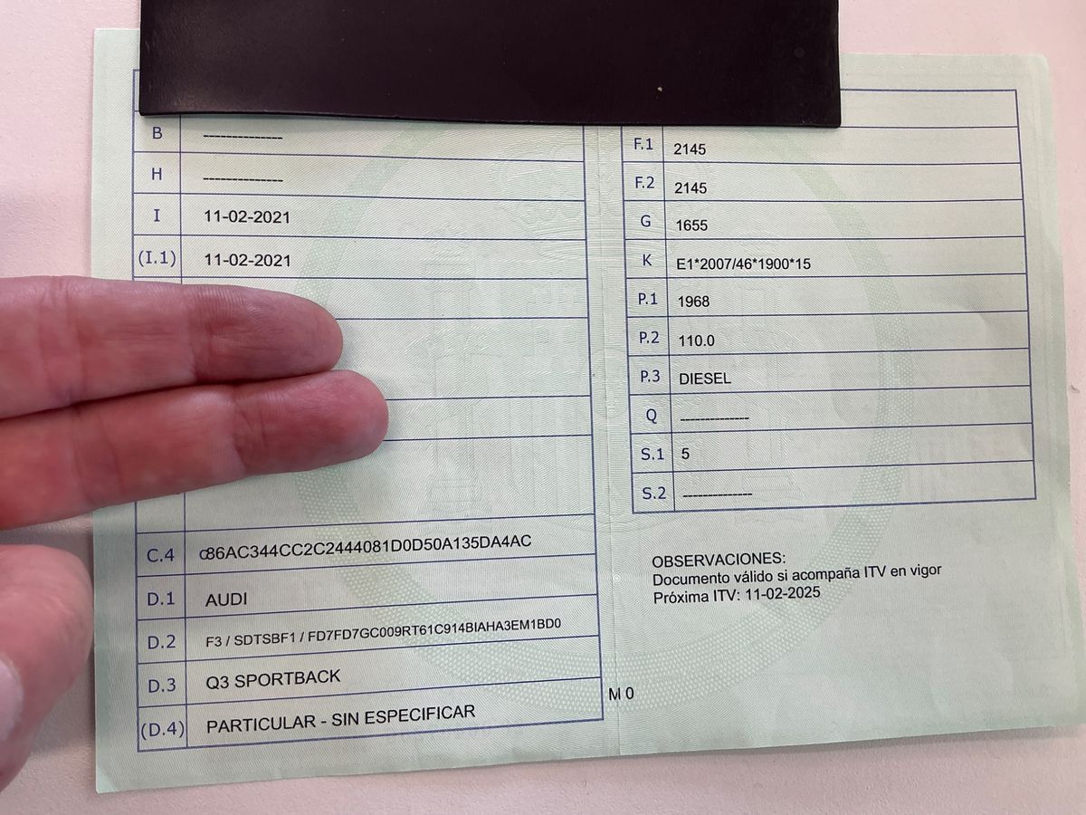 1º matriculación