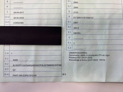 1º matriculación