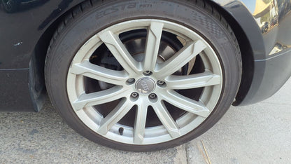 Rear left tire